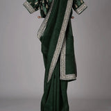 New launching oraganza saree