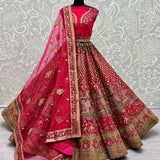 Silk Crafted Heavy Bridal Lahenga