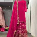 Premium pink salwar sharara collection