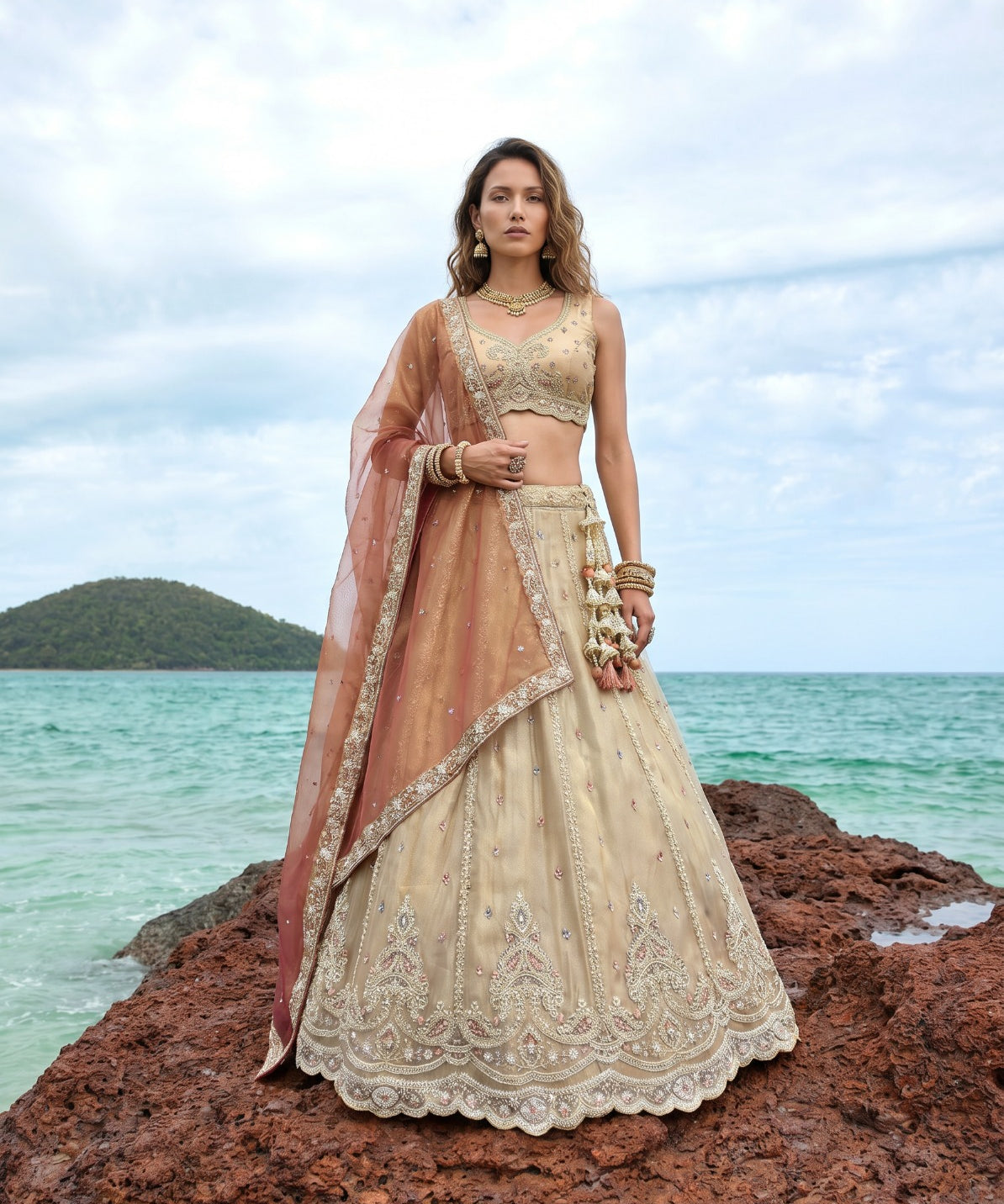 Grand Wedding Silk Lehenga