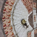 Navratri Special Muslin Silk Lehenga