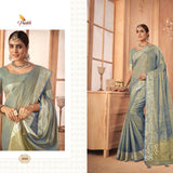 New launch linen tissue silk saree