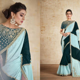 Partywear heavy saree collection