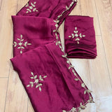 Rangoli silk Hand Work Saree