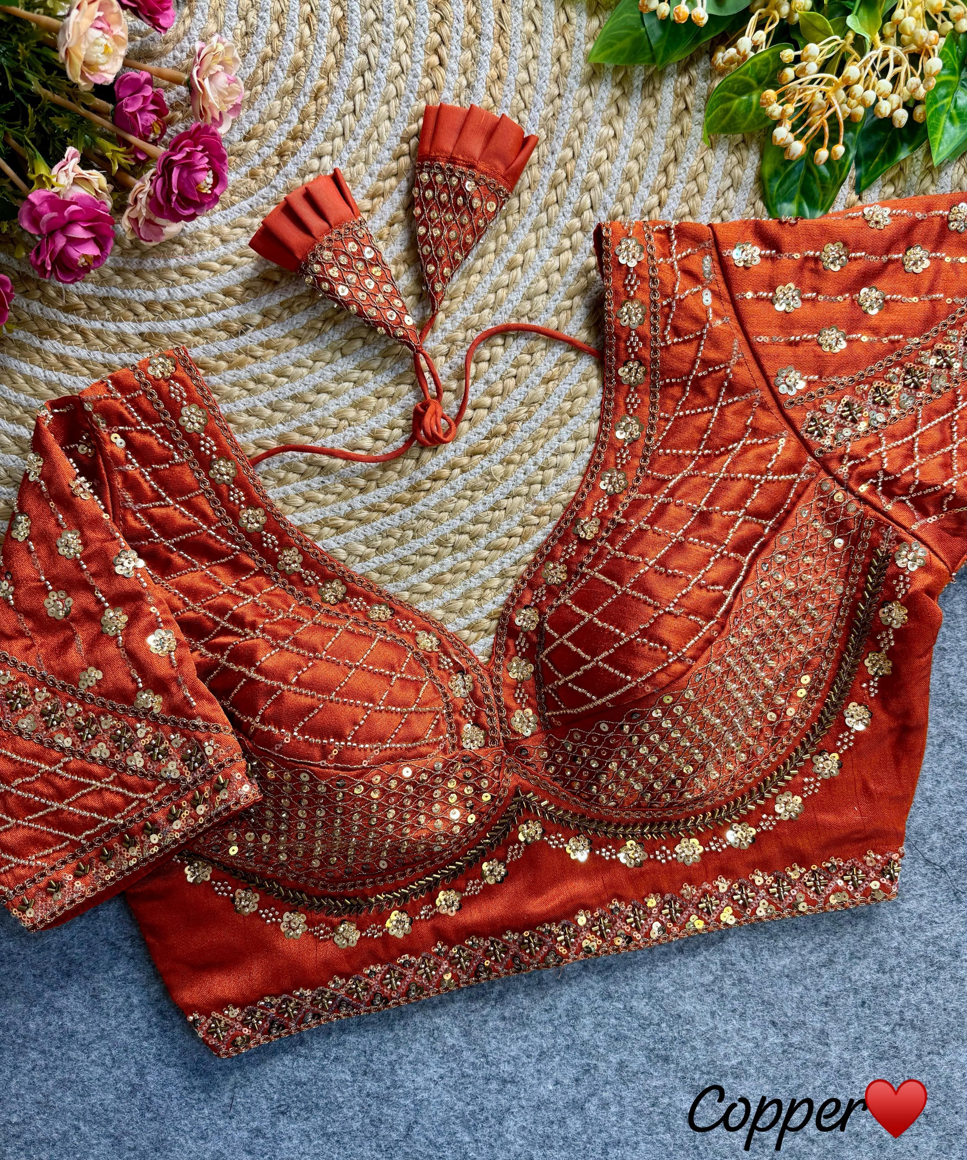 Sabyasachi Bridal Saree Blouse