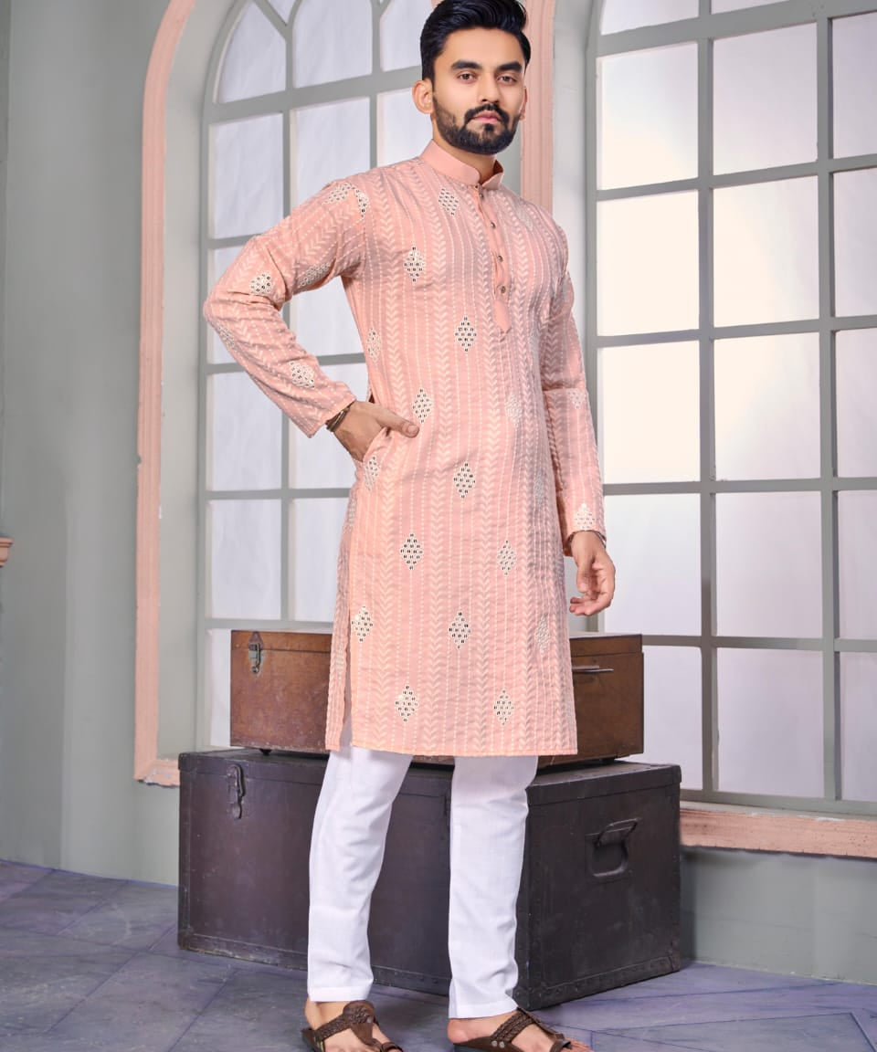 Stunning Men's Wedding Kurta