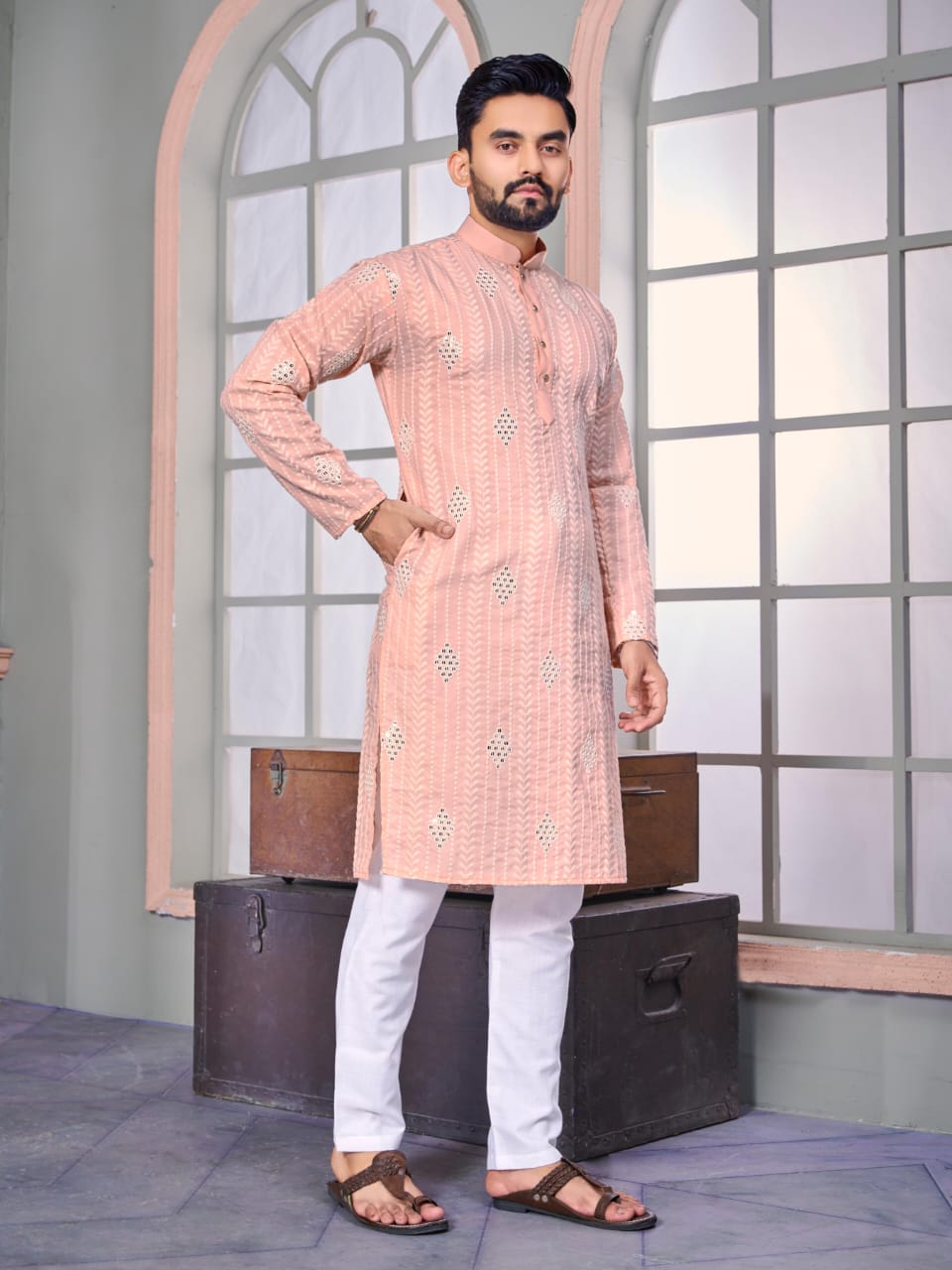 Stunning Men's Wedding Kurta