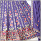 Classy Purple Georgette Lehenga Choli