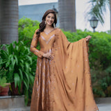 Luxurious Alia Cut Anarkali Suit