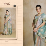 Beautyfull Watermelon Silk Saree Collection