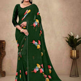 New Launching Floral Print Saree