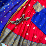 Treditional Kanchivaram Silk Lehenga