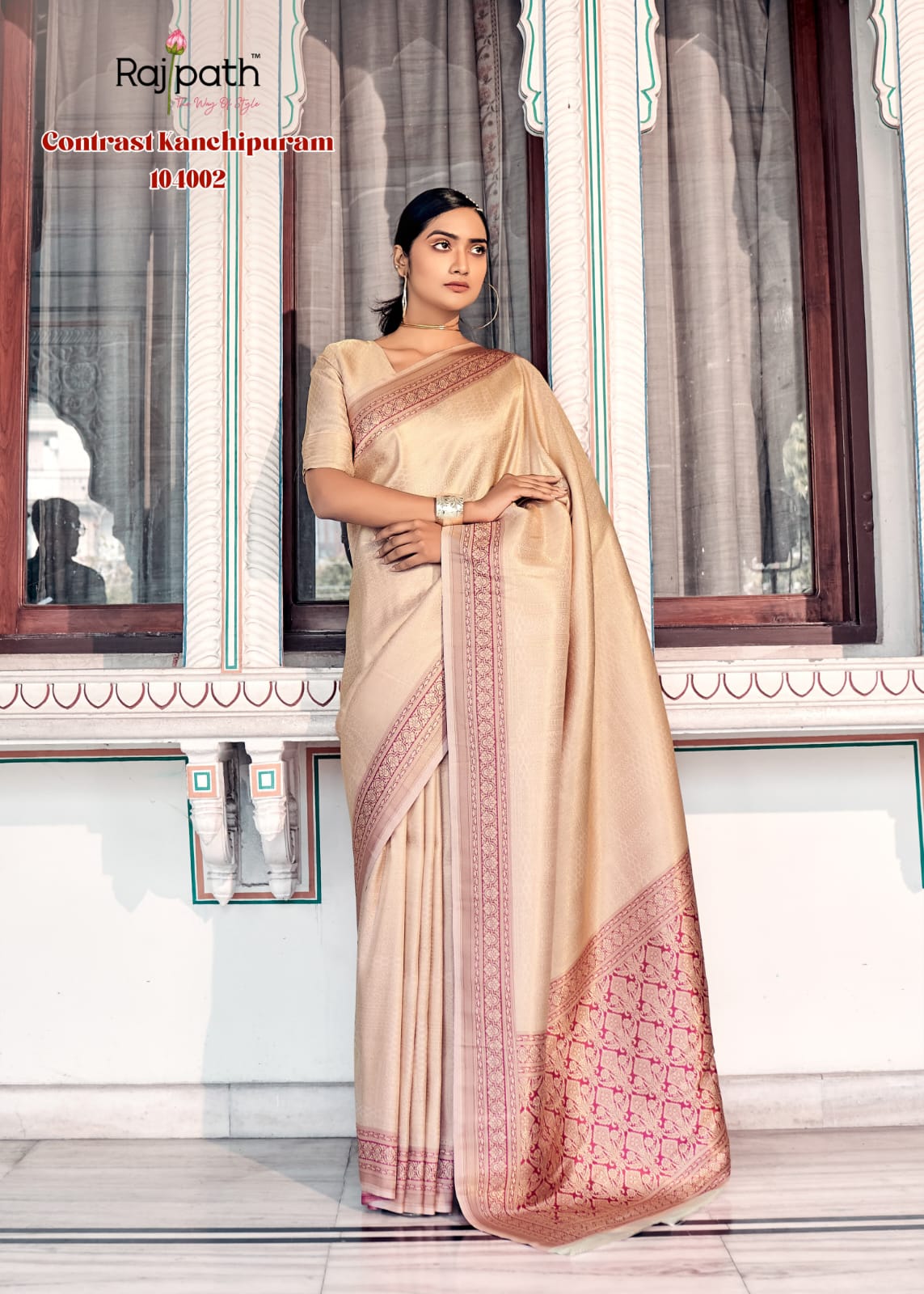 Kanjivaram Aaidehi Soft Handloom Silk Saree