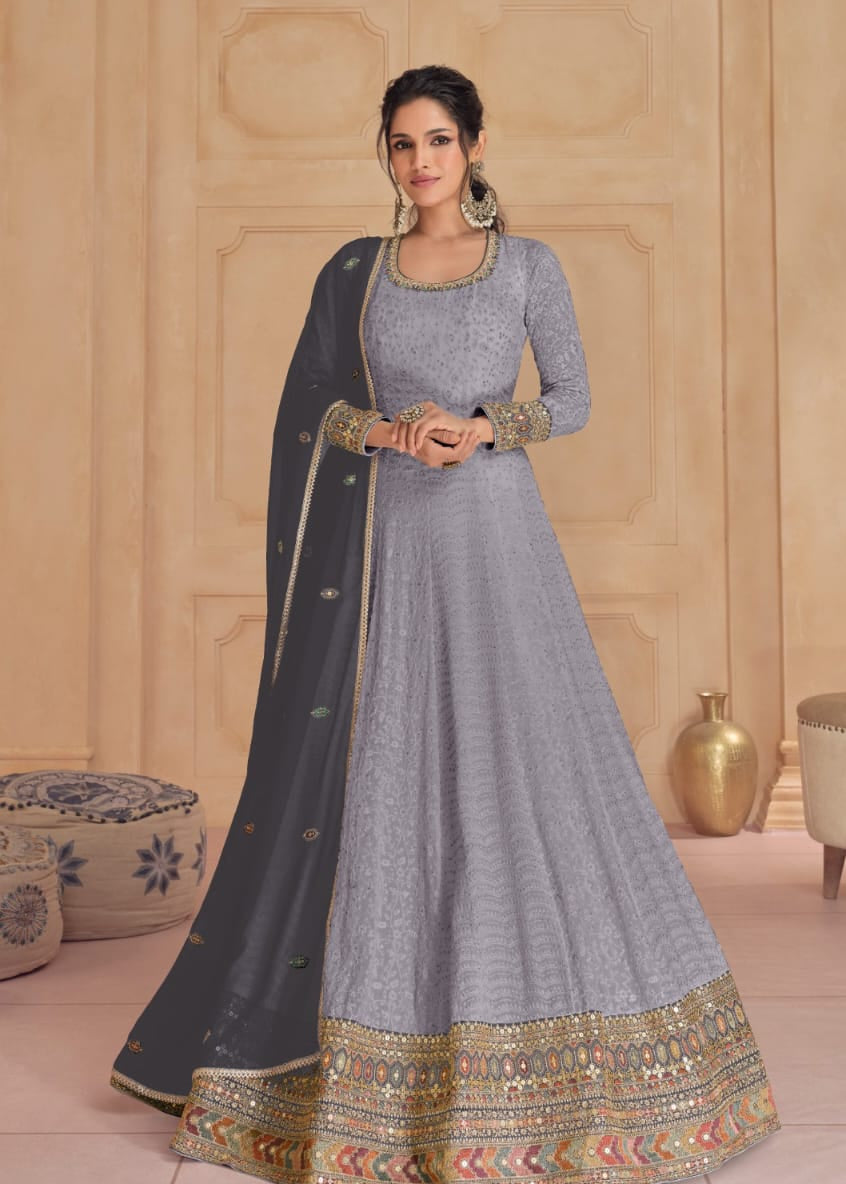 Bollywood Georgette Anarkali Suit