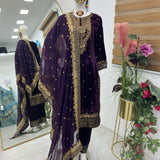 Premium Pakistani Velvet Suit Collection