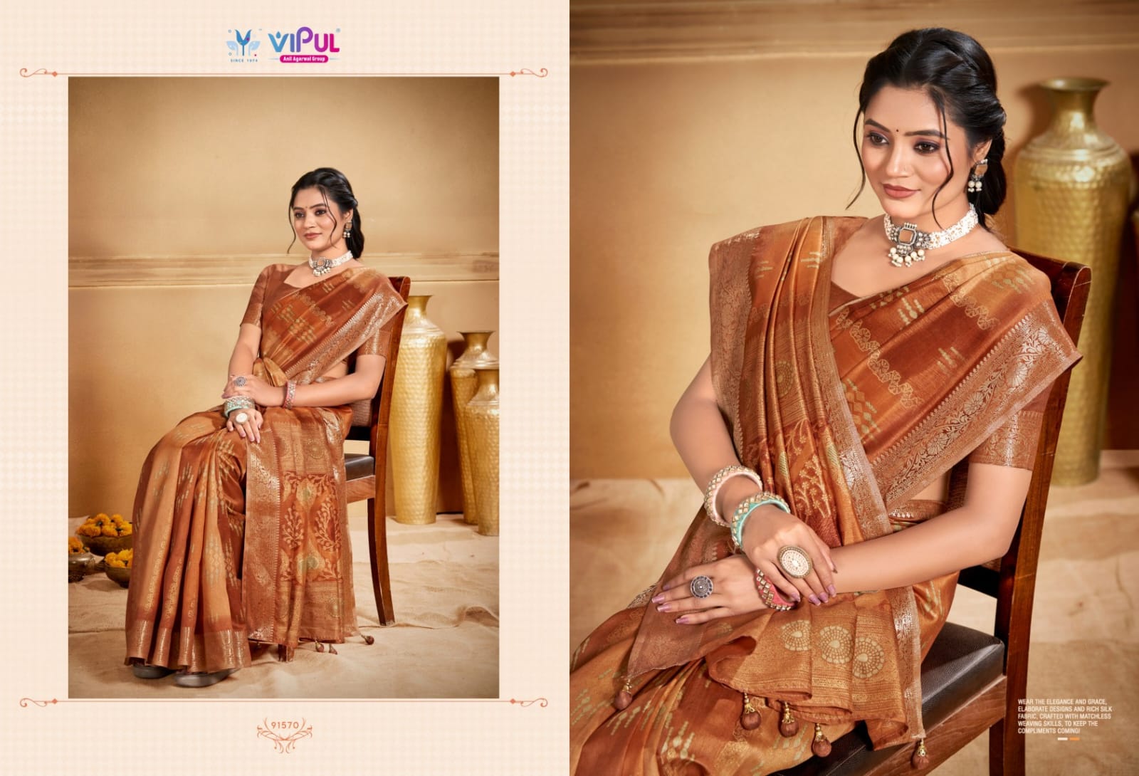 Festive Angora Silk Saree