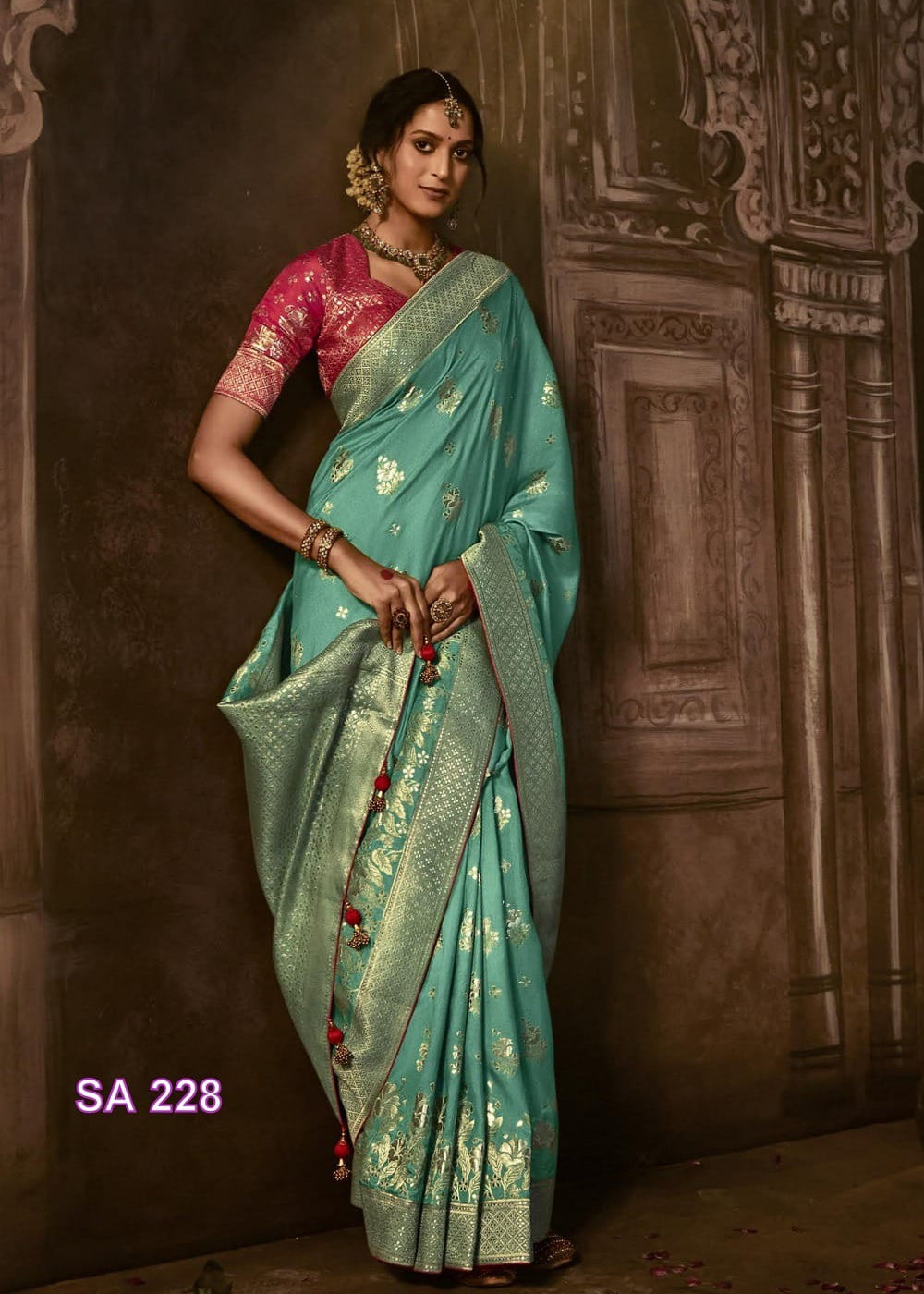 Premium Pure Dola Silk Saree