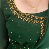 Green Fancy Gown Collection