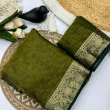 Super Shiny Space Silk Saree