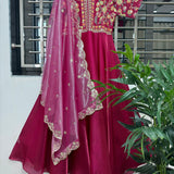 Designer Beautifull Heavy Embroidered Gown