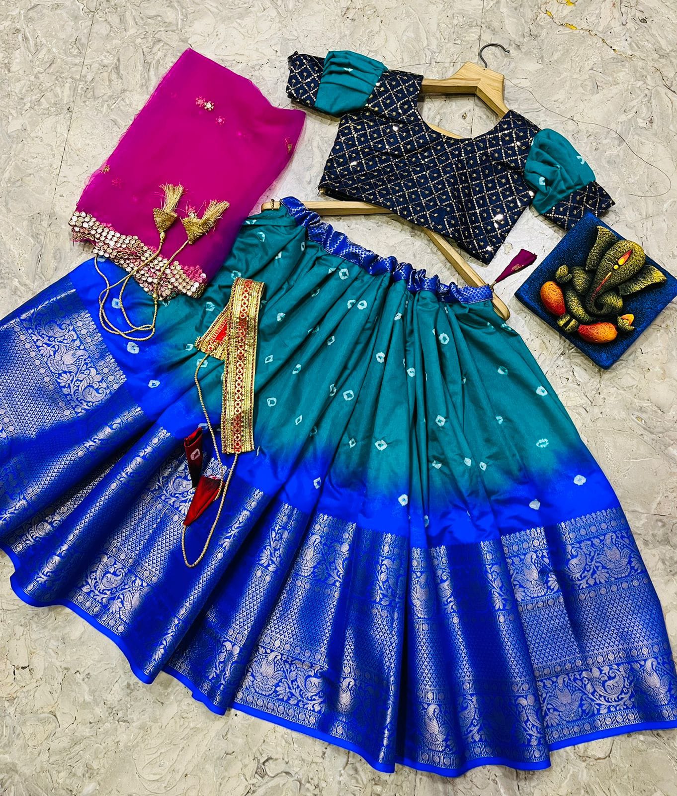 Kids lahenga choli collection