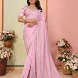 Festival Organza Silk Saree