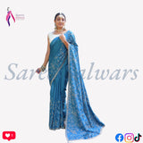 Pure Soft Silk Thread Work Saree