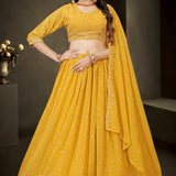 LUNCHING NEW DESIGNER PARTY WEAR FANCY LAHENGHA