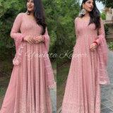 Attractive Heavy Embroidered Gown