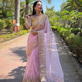 Soft Organza Gotapati Saree