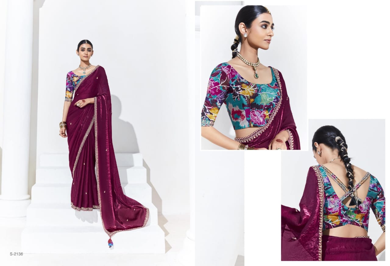 Luxury Organza Silk Saree Collection