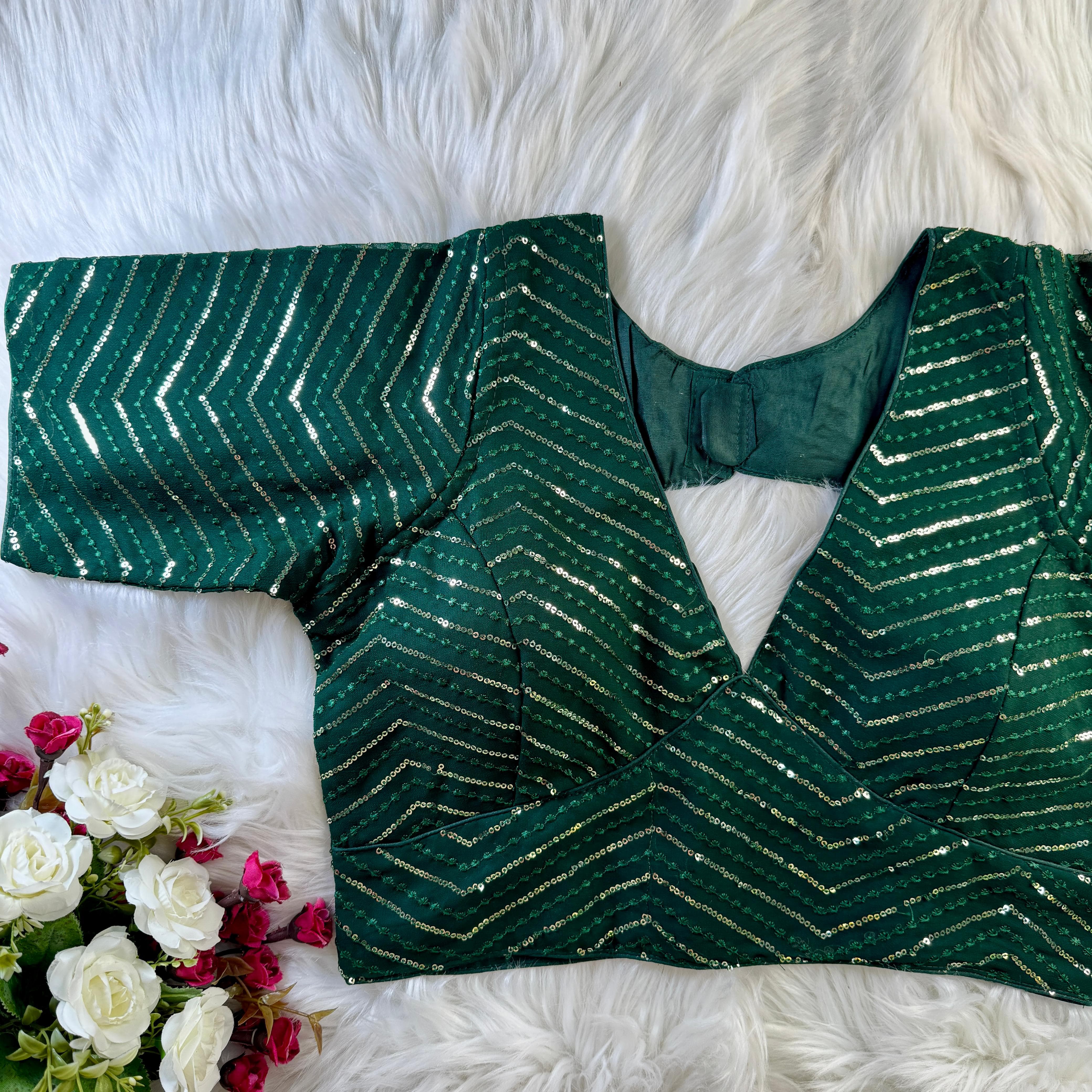 Sabyasachi Deep Style Blouse