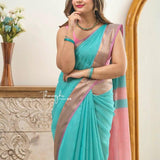 Attractive Soft Cotton Saree