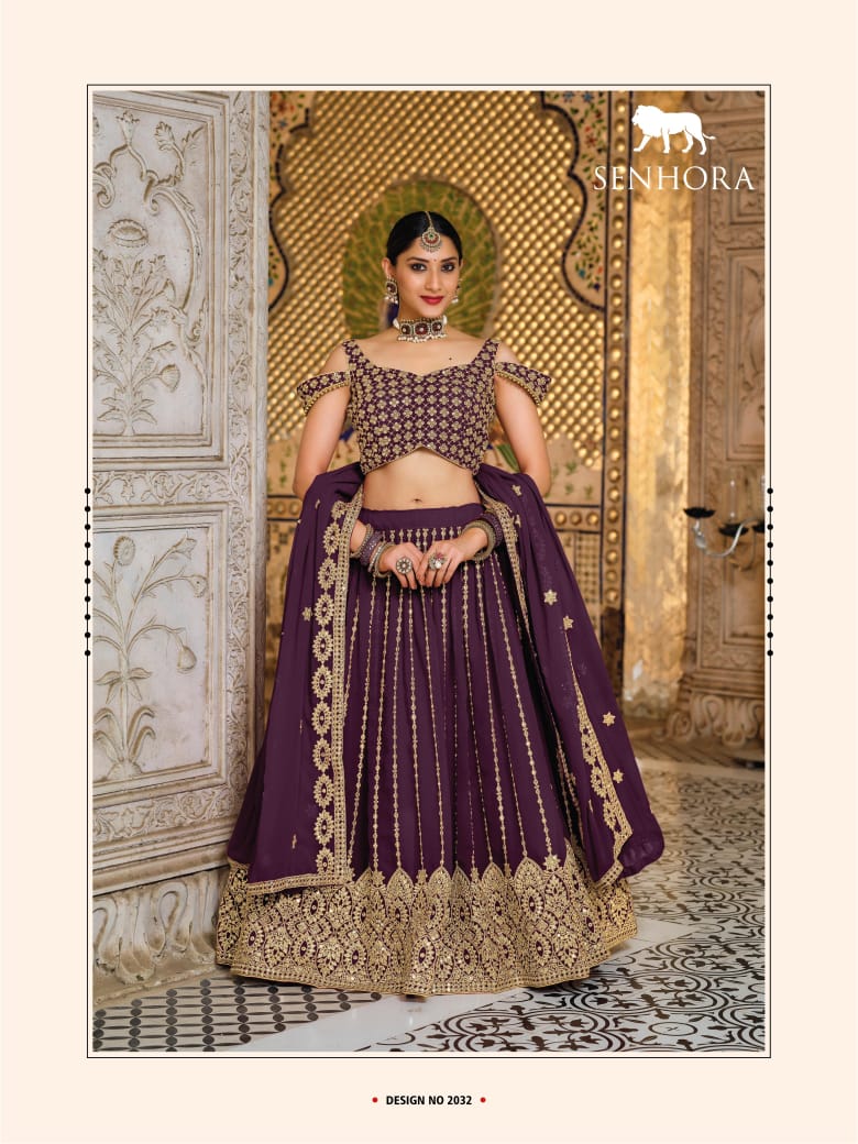 Premium  Pure Georgette Lehenga