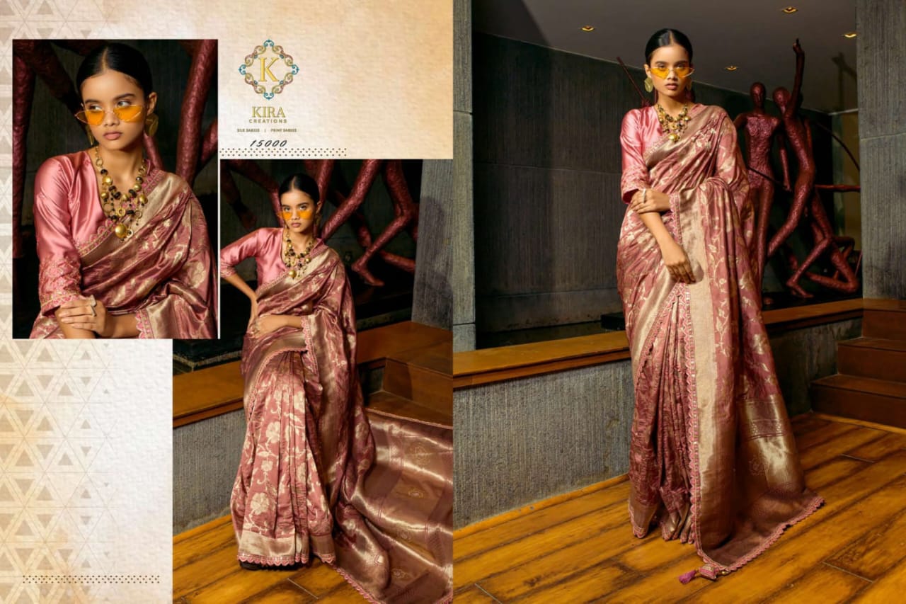 Beautifull Soft Jacquard Silk Saree