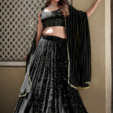 Beauty Of Georgette Lehenga