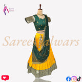 Treditional Kanchivaram Silk Lehenga