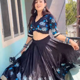 PartyWear Digital Printed Lehenga