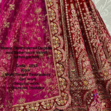 Premium Bridal Embroidered Lehenga