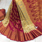 Moonga Soft Silk Saree