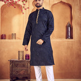 Heavy Jacquard Men's Kurta