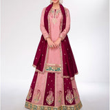 Presenting Heavy Chinon Silk Suit