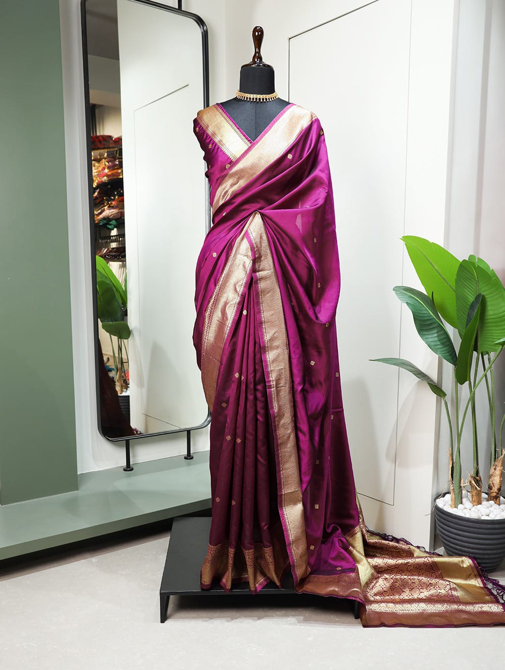 Embrace Jacquard Silk Saree