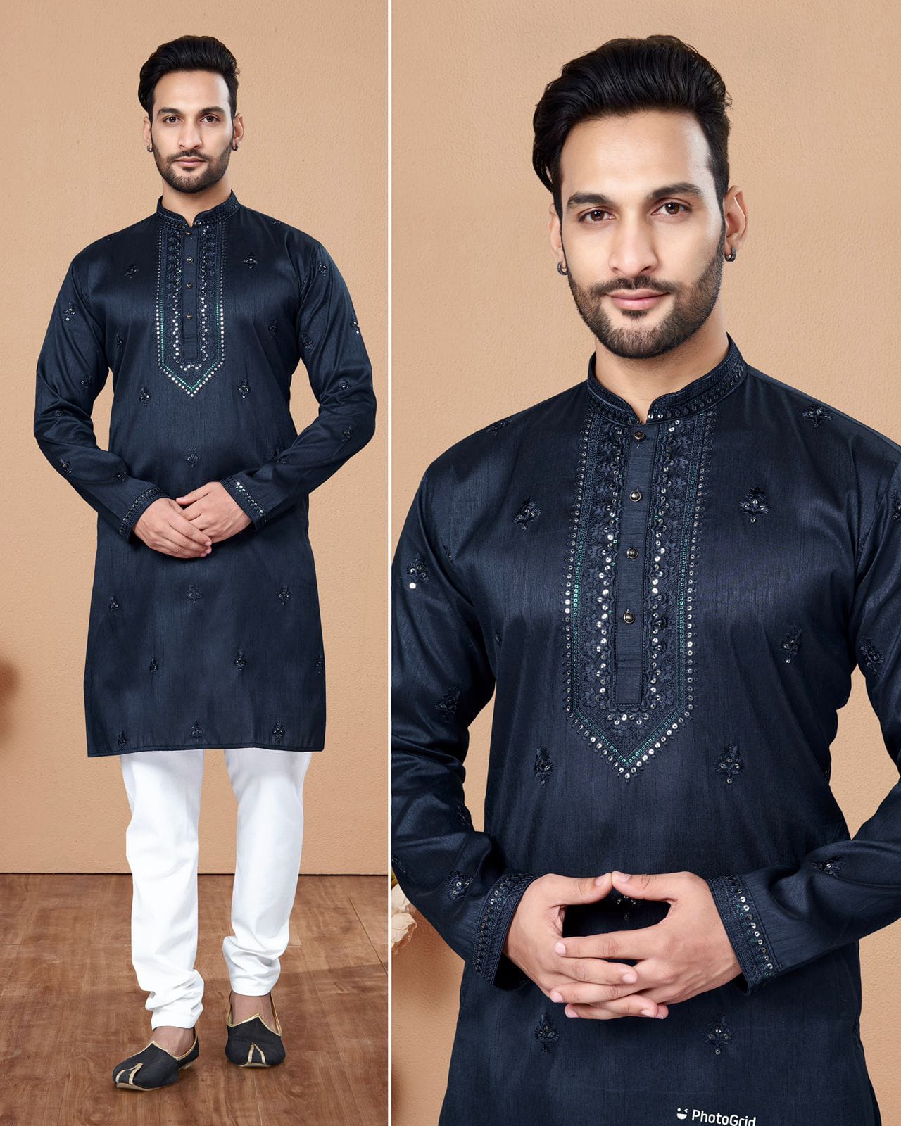 Premium Ethnic Silk Men's Kurta