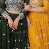 Wonderful Wedding Georgette Lehenga