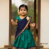 Beautiful Kids South Indian Lehenga
