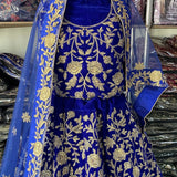 Premium  Bridal Velvet Wedding Lehenga