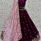 Premium Wedding Silk Lehenga Choli