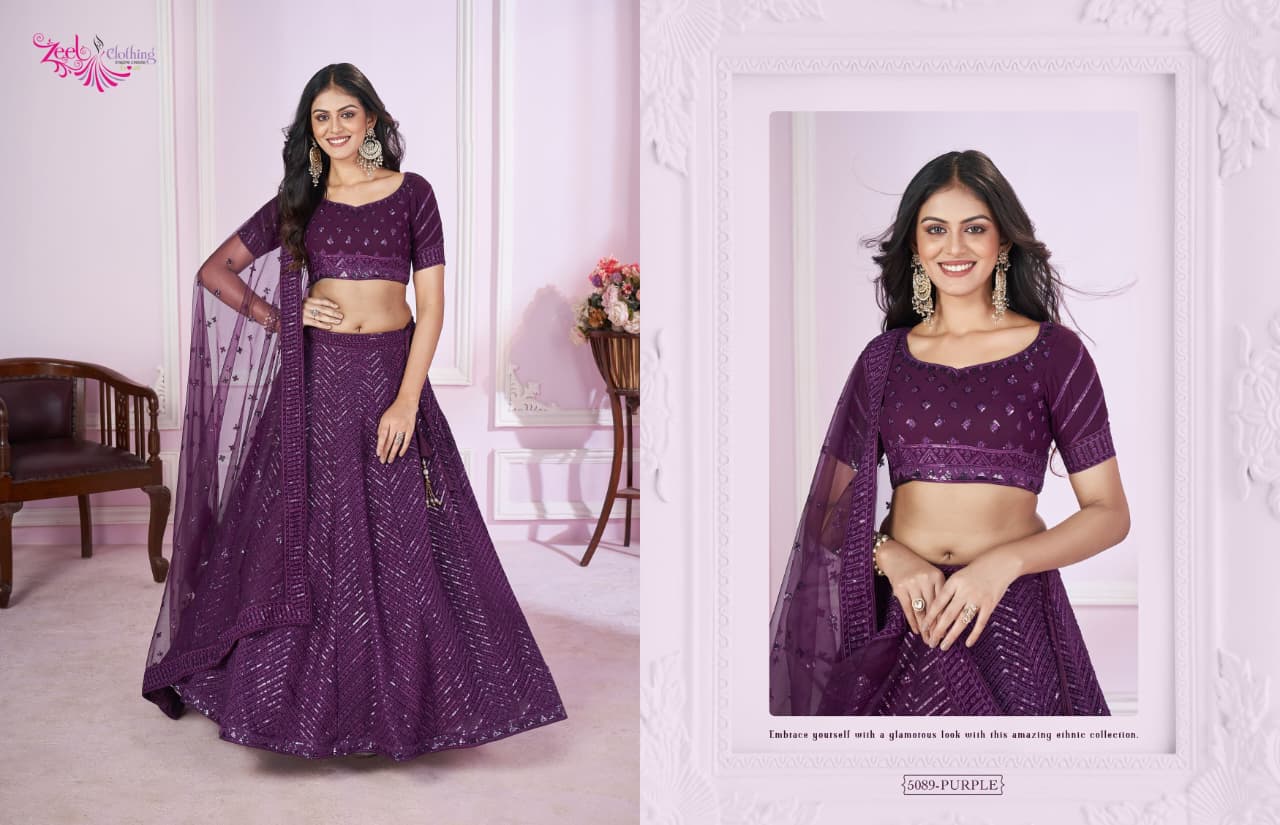 Vamika Classic Sequence Work Lehnega