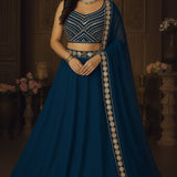 Occasionally Heavy Georgette Lehenga